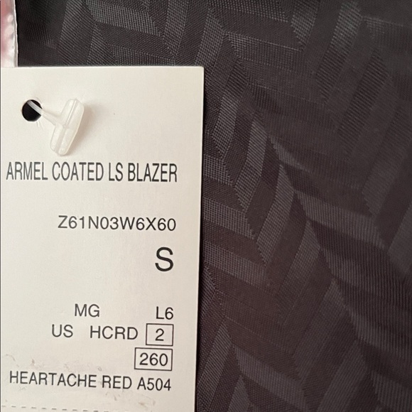 Guess Vibrant Red Blazer - Picture 11 of 15